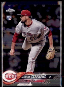 2018 Topps Chrome Jackson Stephens Cincinnati Reds RC #110 4 Card Lot - Picture 1 of 2