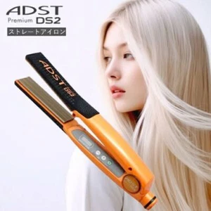 ADST Straight Hair Iron Premium DS2 FDS2-25 Pearl Orange Professional JAPAN - Picture 1 of 4