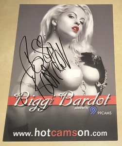 Biggi Bardot Original signierte Autogrammkarte Erotik Model Autogramm Karte #2 - Bild 1 von 1
