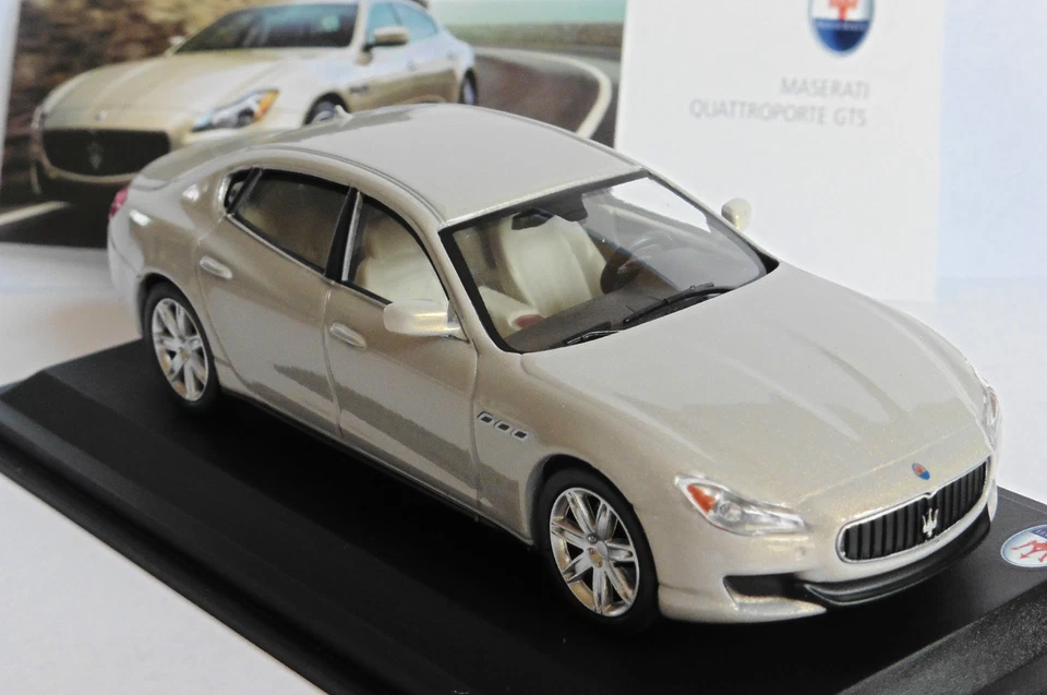 MASERATI QUATTROPORTE GTS GRIS METÁLICO WHITEBOX WBS039 1/43 MANO IZQUIERDA - Imagen 1 de 1
