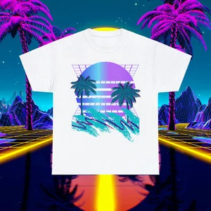 Vintage 80 paper ware Cup Nostalgia Graphic Unisex Tshirt Women Men VAPORWAVE 90 - Picture 1 of 9