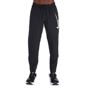 Pantalones Challenger Nike Dri-FIT Running Division para hombre DQ6489 010 talla L negros NUEVO - Imagen 1 de 9