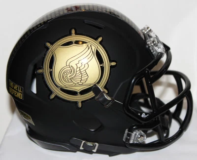 2015 Army Black Knights Transportation Custom Riddell Mini Helmet vs Navy - Image 1 of 4
