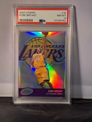 2007 eTOPPS KOBE BRYANT #18 111/999 PSA 8 - Image 1 of 2
