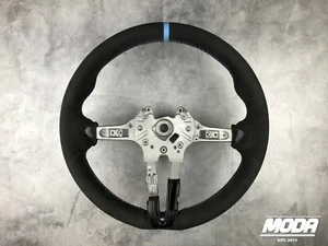 BMW M3 M4 F30 F31 F20 F21 X4 X5 X6 M Performance Steering Wheel Alcantara - Foto 1 di 5
