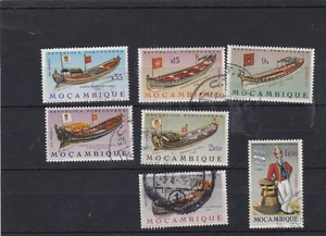 Mozambique - Galleys, Shallops - 7 used stamps  1964 - Picture 1 of 1