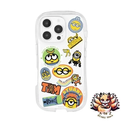 NUEVO Estuche Gourmandies Despicable Me/Minions Series iPhone 16 Pro Cristal Transparente Foto 1 de 4