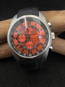 Eine funktionierende TSI Tech Chronograph Tachymeter Uhr 100m WR Quarzwerk 42mm Gehäuse - Bild 1 von 16