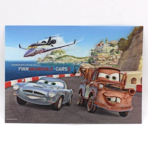 Cars 2 3D Lenticular Poster Finn McMissile 9,5 x 13,5 cm Druck - Bild 1 von 1