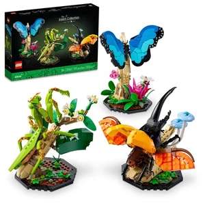 LEGO Ideas Insect Collection 21342 Butterfly, Beetle & Mantis Nature Display Set - Picture 1 of 6