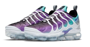 Zapatillas para hombre Nike Air VaporMax Plus blancas/púrpura #924453-101 EE. UU. 10,5 UE 44,5 - Imagen 1 de 20