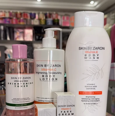 Skin by Zaron Vitamin C Brightening and Moisturizing Body Lotion/ Wash 500ml