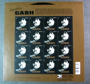 US Stamp Sheet Scott# 4789 Johnny Cash 2013 MNH H375 - Picture 1 of 1