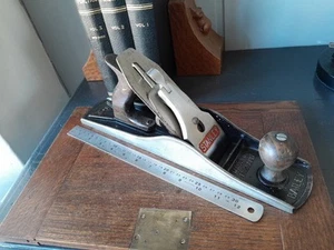 VINTAGE NUMBER 5 1/2 STANLEY BAILEY  PLANE   MADE IN ENGLAND ORIGINAL  - Picture 1 of 23