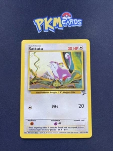 Juego de cartas coleccionables Pokémon Rattata Base Set 2 89/130 LP regular. - Imagen 1 de 3