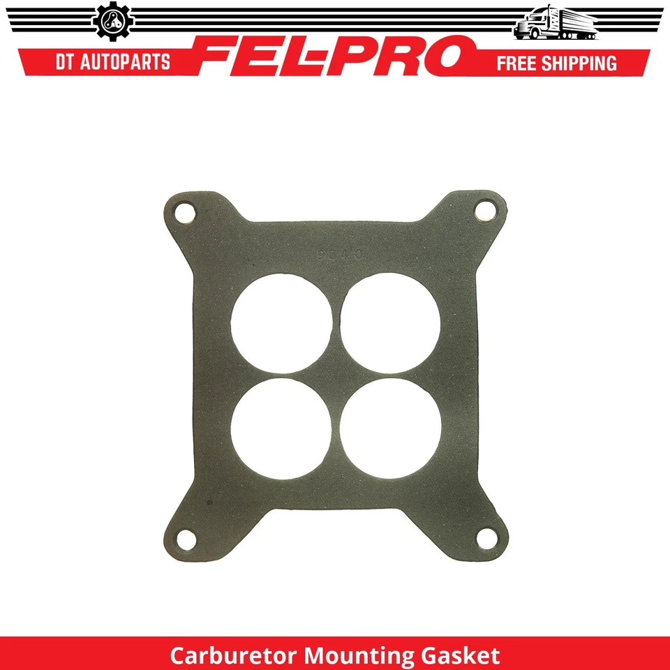 Junta de montaje de carburador Fel-Pro para Plymouth Fury III 1965 7,0 L V8 Foto 1 de 1