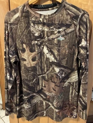 Starter Mossy Oak Breakup Infinity Pattern Adult Large 42/44 Long Sleeve Shirt - Image 1 of 4