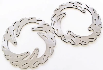 Disco rotor freno delantero y trasero Honda CRF450R CRF450 2002-2014 RipTide Foto 1 de 2