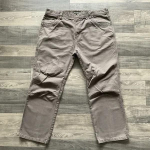 Eddie Bauer schwere Canvas Work Utility Hose Herren 40x30 braun 100% Baumwolle - Bild 1 von 16