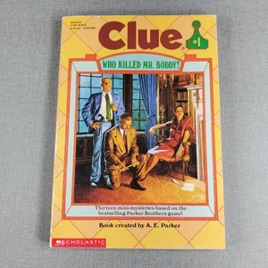 Clue Who Killed Mr. Boddy? Eric Weiner 1992 First Scholastic Mystery - Picture 1 of 8