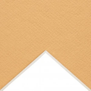 2 x A1 Mount Board, 1450 Micron, Acid Free, Virgin Material, Cashew-B11 - Picture 1 of 3