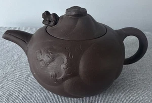Chinese Yixing-Style Teapot - Vintage Dragon Head Design - Classic Tea Infuser - Picture 1 of 19