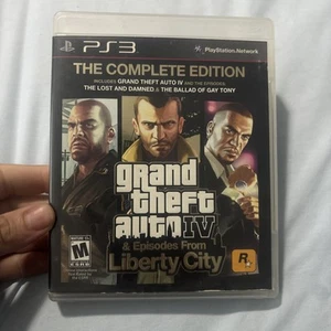 Grand Theft Auto IV Complete Edition & Episodes From Liberty City PS3. - Picture 1 of 6