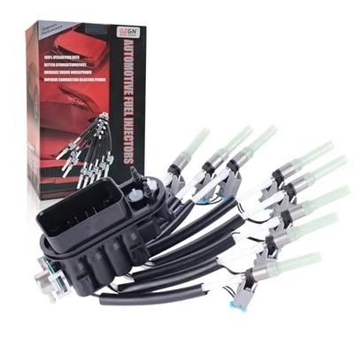 Fuel Injector FJ504 Replacement for GMC K3500 V8 5.0L 5.7L 1996–2002 - Изображение 1 из 4