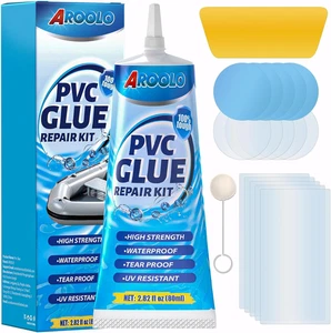 "Air Mattress Patch Kit 80Ml Waterproof Vinyl Repair for Inflatable Toys" - Picture 1 of 5