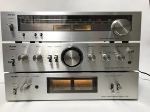 Amplificador de potencia estéreo Toshiba SC-335 de colección SY-335 preamplificador ST-335 probado - Imagen 1 de 13