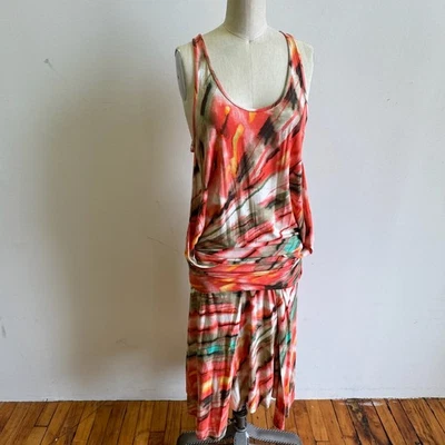 Vestido midi estilo aleta tie dye PLEIN SUD Y2K - Talla 6 - Muy buen estado Foto 1 de 4