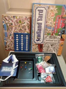 Vtg Ravensburger Scotland Yard Board Game FRENCH/DUTCH EDITION 99% Complete RARE - Picture 1 of 16