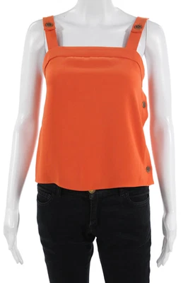 Camisola Drew Mujer Naranja Cuello Cuadrado Sin Mangas Poliéster Talla XS Foto 1 de 4