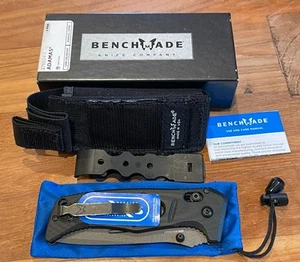 Benchmade 275SGY-1 Adamas Pocketknife G10 Handle Cruwear Blade new in box NIB - Picture 1 of 6