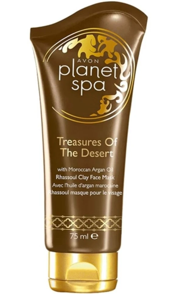 Avon planet spa treasures of the desert rhassoul clay face mask (unopened) New  - Image 1 of 1