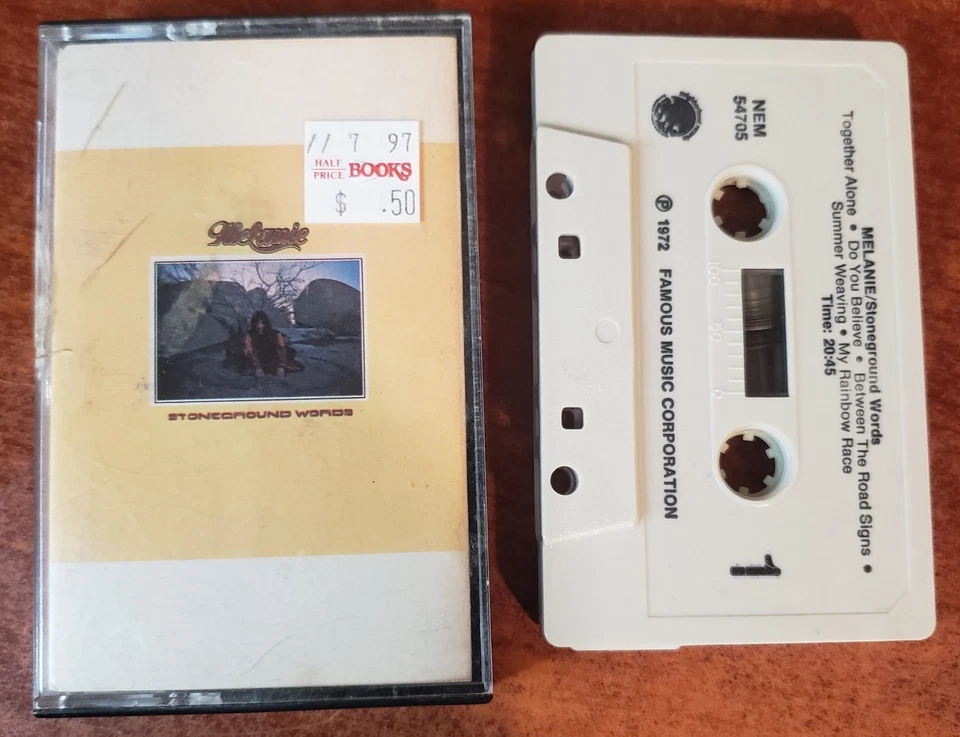 MELANIE STONEGROUND WORDS NEIGHBORHOOD  CASSETTE - Image 1 of 1