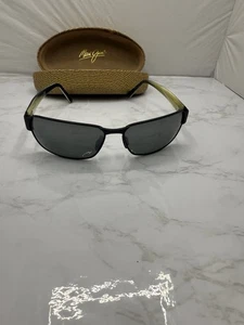 Maui-Jim Black Coral MJ-249-2M  Sunglasses Polarized GRAY LENS ITALY 65-16-115 - Picture 1 of 14