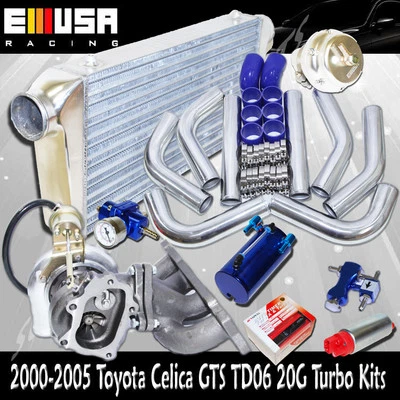 Cast Iron Manifold&TD0620G Turbo Kits fits 00-05 Toyota Celica GTS 2ZZ-GE Engine - Image 1 of 4
