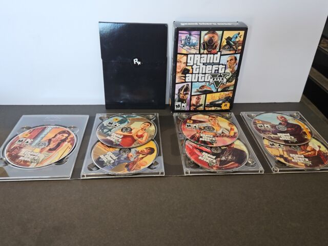 Grand Theft Auto Gta V Midia Fisica Pc Sem Key De Instalação