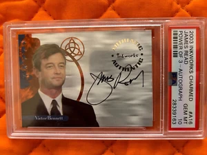 Charmed Power of Three 2003 autograph card A16 James Read PSA Graded GEM MINT 10 - Picture 1 of 3
