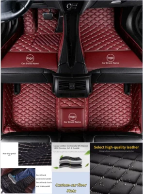 For Acura ILX MDX NSX RDX RL RLX TL TLX ZDX Car Floor Mats Waterproof Auto Mats Foto 1 de 4
