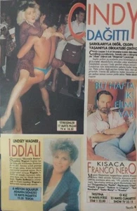 SHARON TATE, OLIVIA NEWTON-JOHN, CINDY LAUPER Naher Osten VINTAGE MAGAZIN - Bild 1 von 6