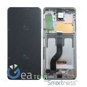 DISPLAY LCD SAMSUNG GALAXY S20+ PLUS G985 5G G986 ORIGINALE SERVICE PACK BIANCO - Zdjęcie 1 z 1