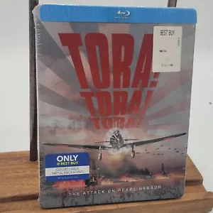 New Sealed Tora Tora Tora Blu-ray Disc Collectible Metal Steelbook Best Buy - Imagen 1 de 3