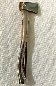 VINTAGE SWANK WOODSMAN'S GROSSE ZWEIFARBIGE AXT-ZUGBINDESTANGE - Bild 1 von 4
