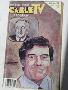 Dan Rather Cable TV Program TV Guide May 25-June 7 1980 Ohio Advertising ---- - Imagen 1 de 1