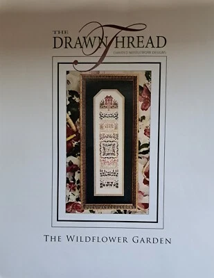 The Drawn Thread - "The Wildflower Garden" - includes Linen - cross stitch - Image 1 of 4