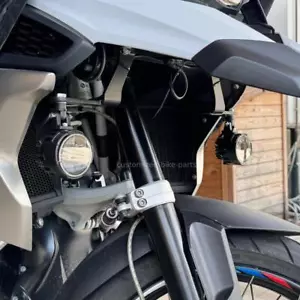 Kompletter 100W LED Zusatzscheinwerfer Nebelscheinwerfer Montagesatz - BMW R1250GS / R1200GS - Bild 1 von 12