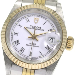 Orologio donna TUDOR Princess Oyster Date 92413N lunetta YG cal.2671 AT_834627 - Foto 1 di 9