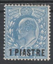 BRITISH LEVANT 1905 KEVII 1 PIASTRE ON 21/2D 